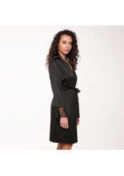Kimono Black KM czarny Kimono Black KM czarny