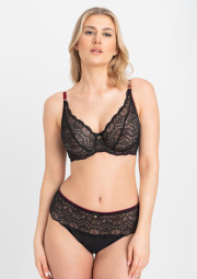 Majtki stringi Charlotte C400 czarny Majtki stringi Charlotte C400 czarny