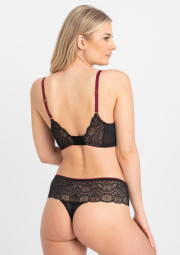 Majtki stringi Charlotte C400 czarny Majtki stringi Charlotte C400 czarny