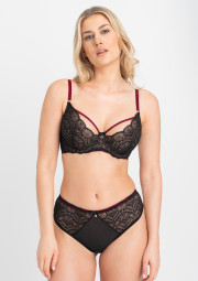 Majtki brazyliany Charlotte M300 czarny Majtki brazyliany Charlotte M300 czarny