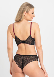 Majtki brazyliany Charlotte M300 czarny Majtki brazyliany Charlotte M300 czarny