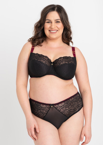 Biustonosz Charlotte A911 czarny miękki