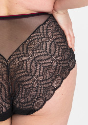 Figi maxi Charlotte B600 czarny Figi maxi Charlotte B600 czarny