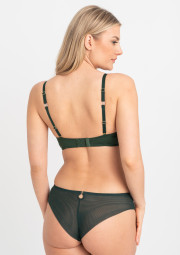 Biustonosz Perla A338 malachitowy push-up Biustonosz Perla A338 malachitowy push-up