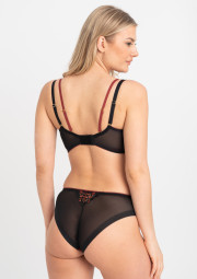 Biustonosz Fidi A332 czarny push-up Biustonosz Fidi A332 czarny push-up