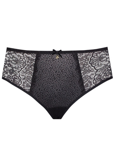 Figi Lara B400 czarny koronkowe
