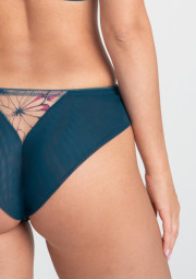 Majtki brazyliany Olette M300 morski w kwiaty Majtki brazyliany Olette M300 morski w kwiaty