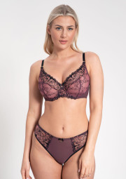 Biustonosz Mona A125 ametystowy miękki