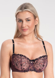 Biustonosz Mona A142 ametystowy miękki