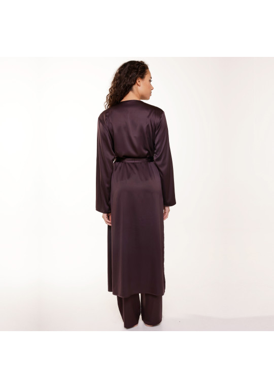 Kimono Nightwear KM czekoladowy