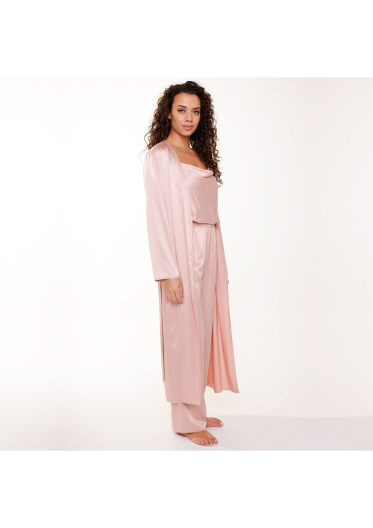 Kimono Nightwear KM pudrowy