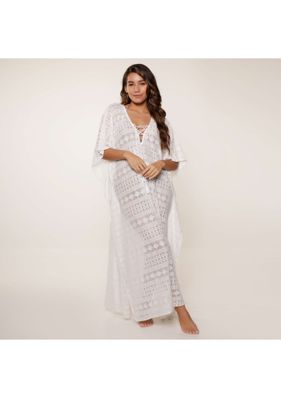 Długa tunika plażowa...