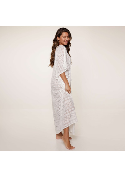 Długa tunika plażowa...