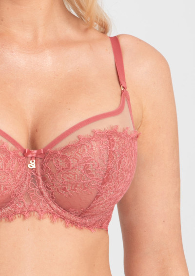 Biustonosz Naomi A143 różany miękki