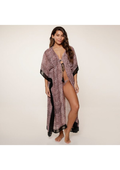 Długa tunika plażowa...