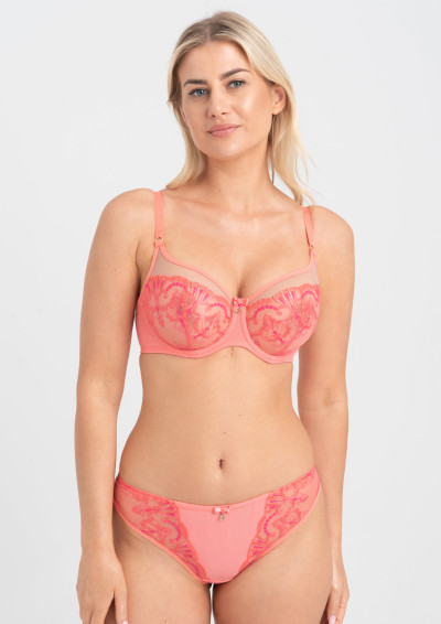 Biustonosz Perla A143 koralowy miękki