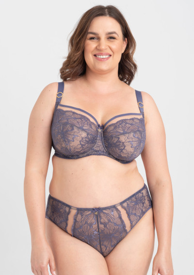 Biustonosz Mila A911 antracytowy miękki