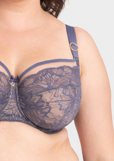 Biustonosz Mila A911 antracytowy miękki