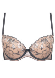 Biustonosz Eliza A332 grafitowy push-up Biustonosz Eliza A332 grafitowy push-up