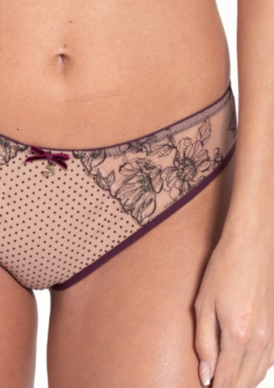 Brazyliany Silvia M300 bakłażanowy