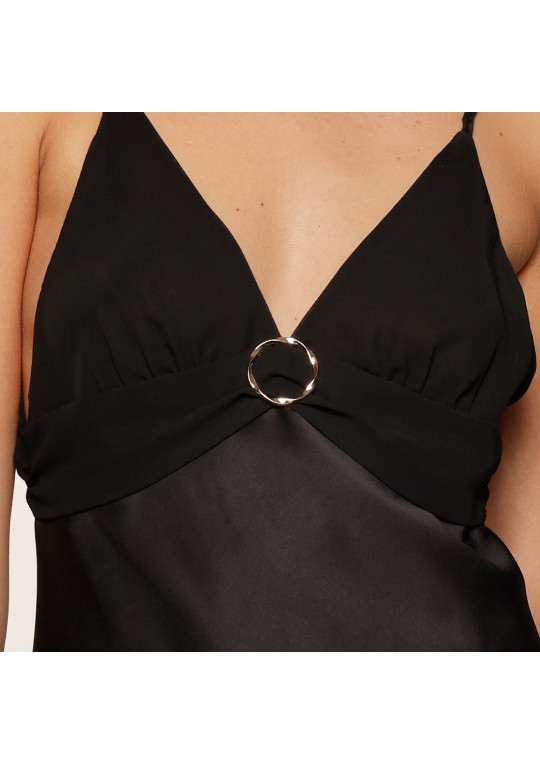 Halka Black 8008CH czarny Halka Black 8008CH czarny