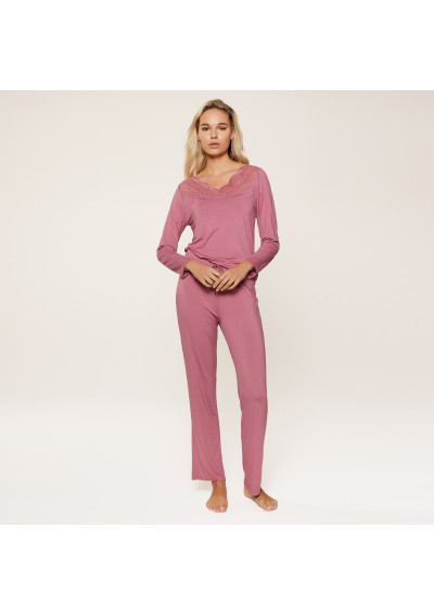 Piżama Heather Rose 8120 różowy