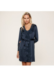 Kimono Midnight 8003KM granatowy Kimono Midnight 8003KM granatowy