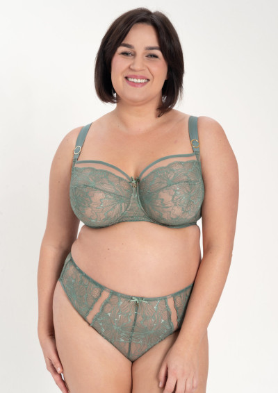 Biustonosz Mila A911 szałwiowy miękki