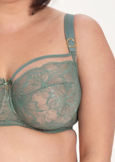 Biustonosz Mila A911 szałwiowy miękki