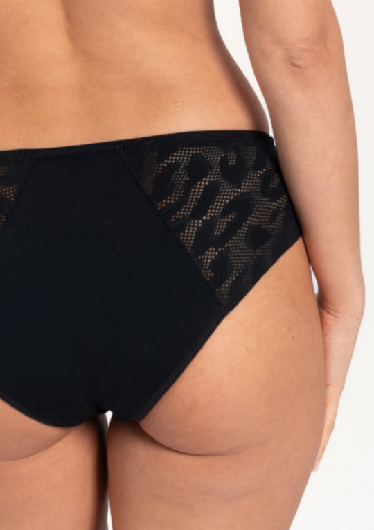 Figi menstruacyjne Alex BM404 czarny