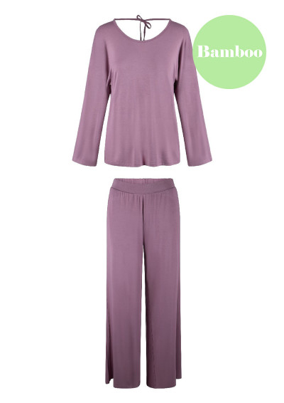 Piżama Wistful Mauve 8111 lawendowy