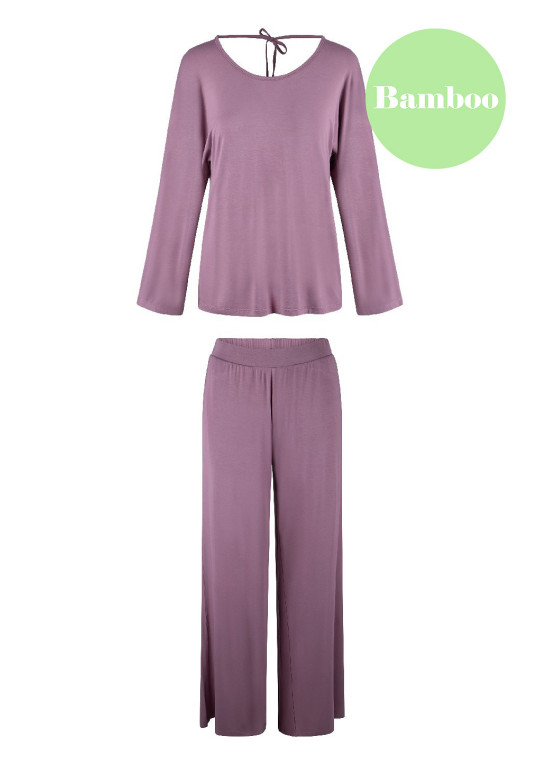 Piżama Wistful Mauve 8111 lawendowy