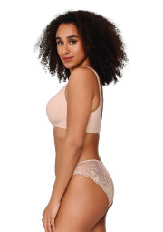 Biustonosz bez fiszbin Daily beżowy Biustonosz bez fiszbin Daily beżowy