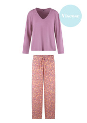 Piżama Leopard Print 8114 różowy Piżama Leopard Print 8114 różowy