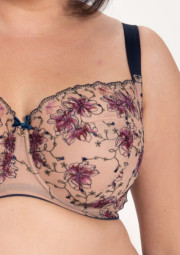 Biustonosz Frida A911 szafirowy miękki