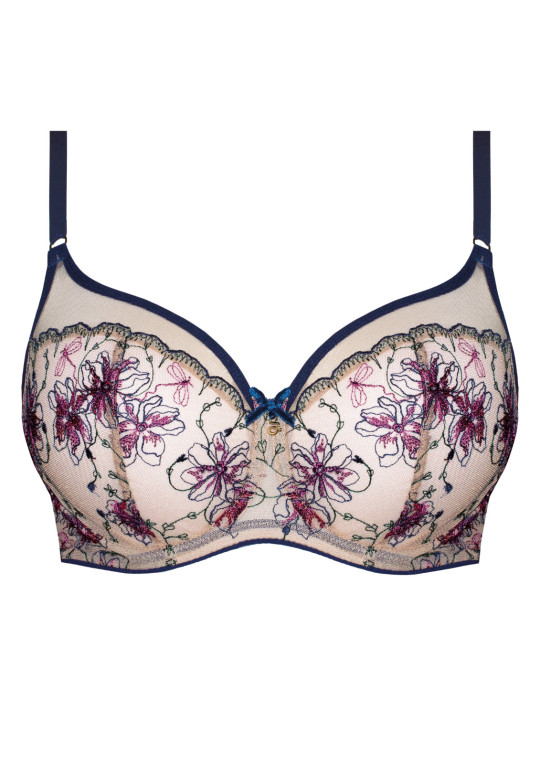 Biustonosz Frida A143 szafirowy miękki