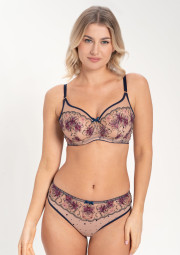 Biustonosz Frida A143 szafirowy miękki