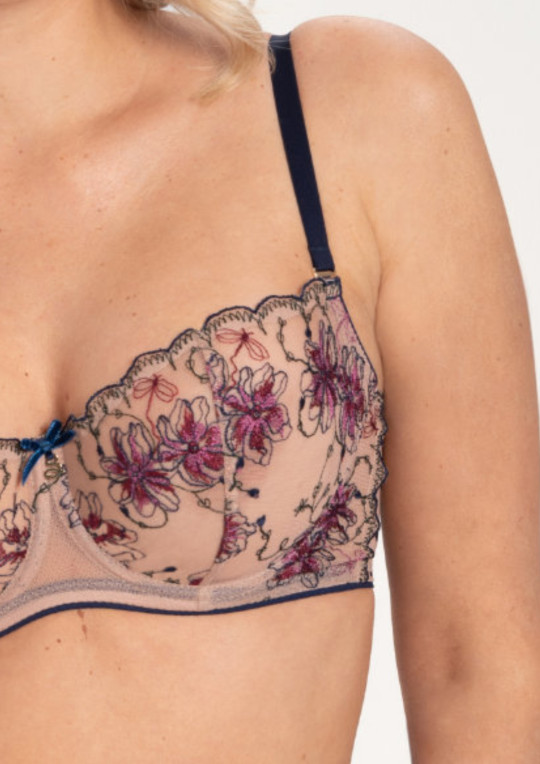 Biustonosz Frida A142 szafirowy miękki