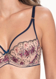 Biustonosz Frida A338 szafirowy push-up