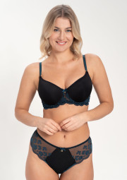 Biustonosz Scarlett A460 lazurowy t-shirt bra