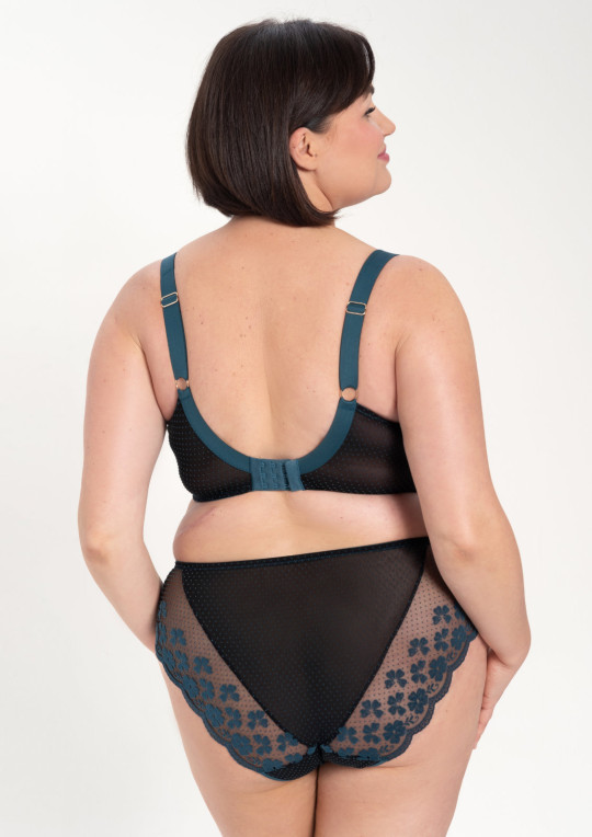 Biustonosz Scarlett A910 lazurowy miękki