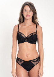 Biustonosz Kendall A337 czarny push-up