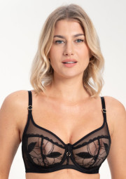 Biustonosz Kendall A143 czarny miękki