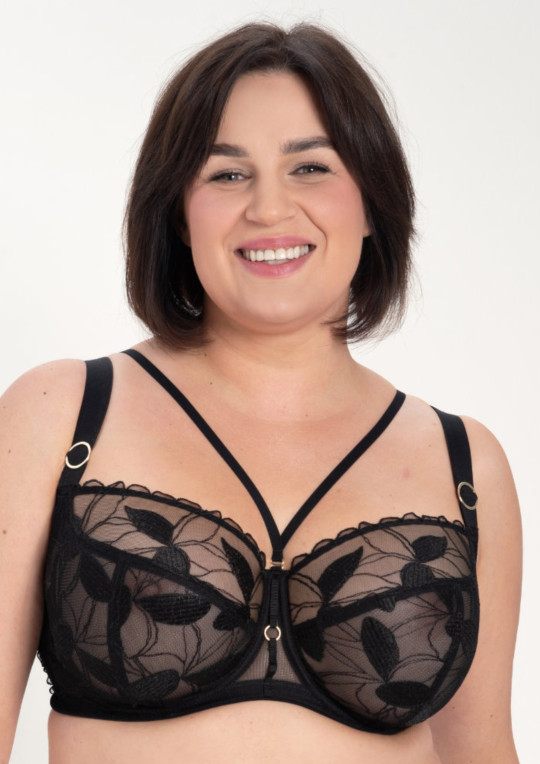 Biustonosz Kendall A922 czarny miękki