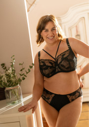 Biustonosz Kendall A922 czarny miękki