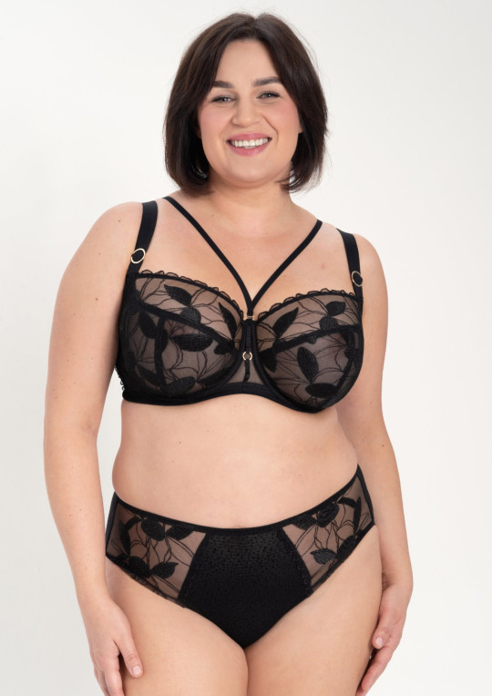 Biustonosz Kendall A922 czarny miękki