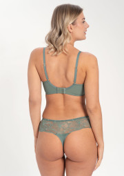 Biustonosz Mila A123 szałwiowy miękki Biustonosz Mila A123 szałwiowy miękki