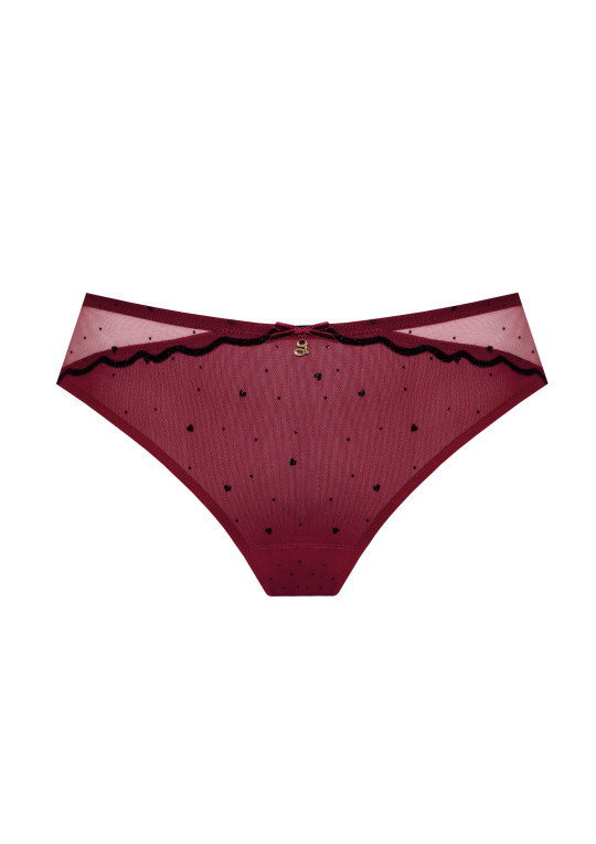 Brazyliany Melania M300 bordowy