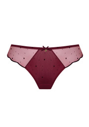 Stringi Melania C300 bordowy