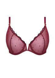 Biustonosz Melania A152 bordowy miękki